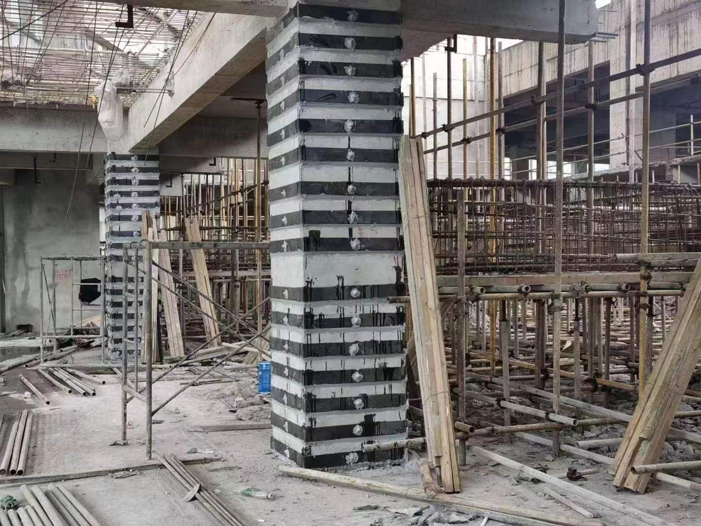 亳州柱子包钢加固施工方案